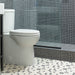 Daltile - Keystones - 1" x 1" Straight Joint - Porcelain Tile Mosaic - Matte - Black floor and wall installation