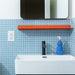 Daltile - Keystones - 1" x 1" Straight Joint - Porcelain Tile Mosaic - Matte - Waterfall wall installation