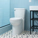 Daltile - Keystones - 1" x 1" Straight Joint - Porcelain Tile Mosaic - Matte - Waterfall wall installation