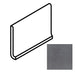 Daltile - Cohesion - 6 in. x 12 in. - Porcelain Cove Base Trim - Matte - Dark Grey