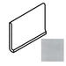 Daltile - Cohesion - 6 in. x 12 in. - Porcelain Cove Base Trim - Matte - Light Grey