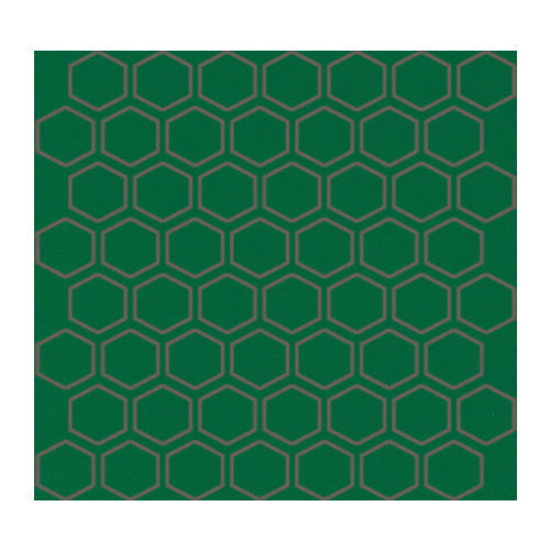 Daltile - Color Wheel Mosaic - 1.5 in. Glazed Ceramic Hexagon Mosaic - Emerald