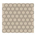 Daltile - Color Wheel Mosaic - 1.5 in. Glazed Ceramic Hexagon Mosaic - Matte Urban Putty