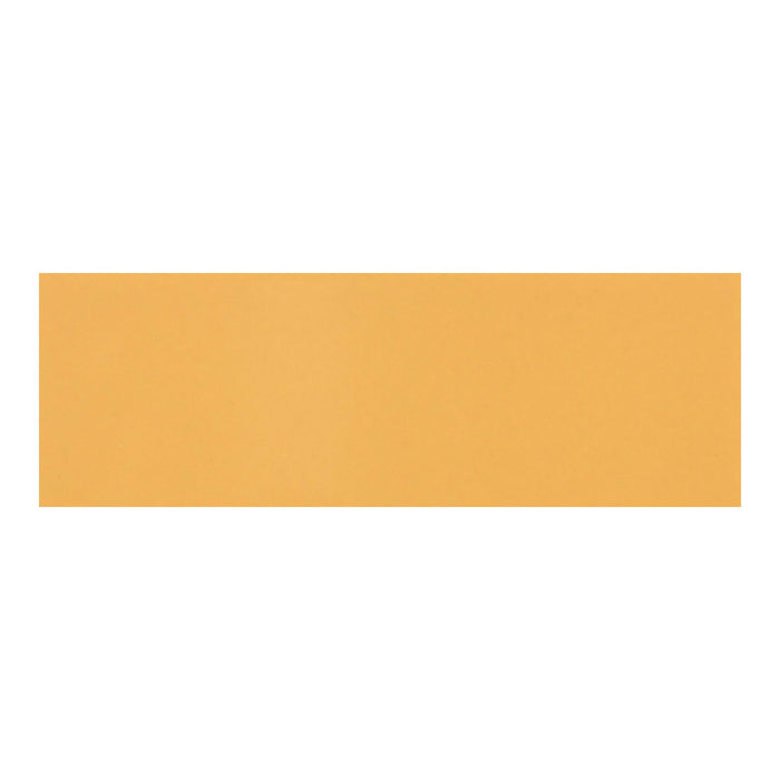Daltile - Color Wheel Linear - 4 in. x 12 in. Ceramic Flat Top Cove Base - Mustard