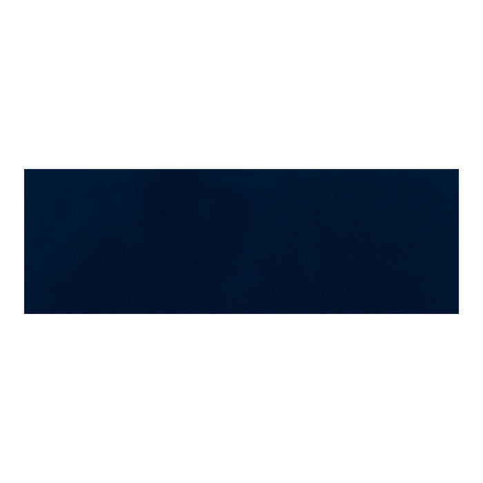 Daltile - Color Wheel Linear - 4 in. x 12 in. Glazed Ceramic Bullnose - Navy