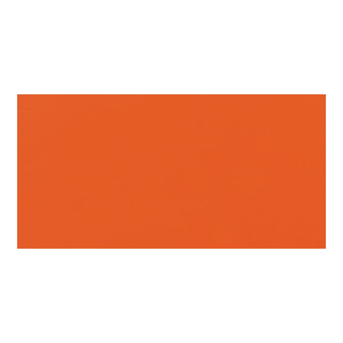 Daltile - Color Wheel Linear - 4 in. x 8 in. Glazed Ceramic Wall Tile - Orange Burst