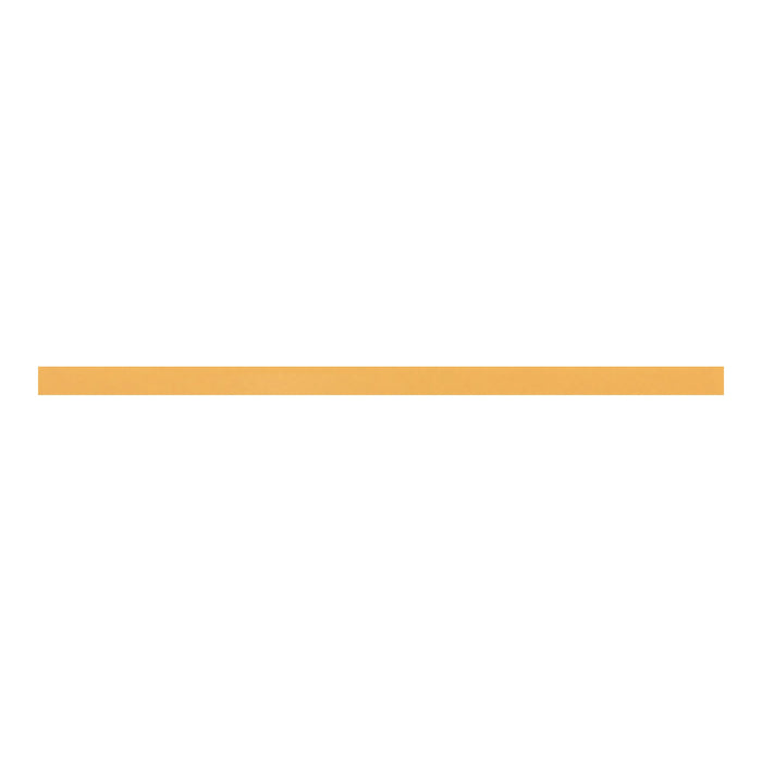 Daltile - Color Wheel Linear - .5 in. x 12 in. Glazed Ceramic Jolly Trim - Mustard