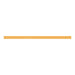 Daltile - Color Wheel Linear - .5 in. x 12 in. Glazed Ceramic Jolly Trim - Mustard