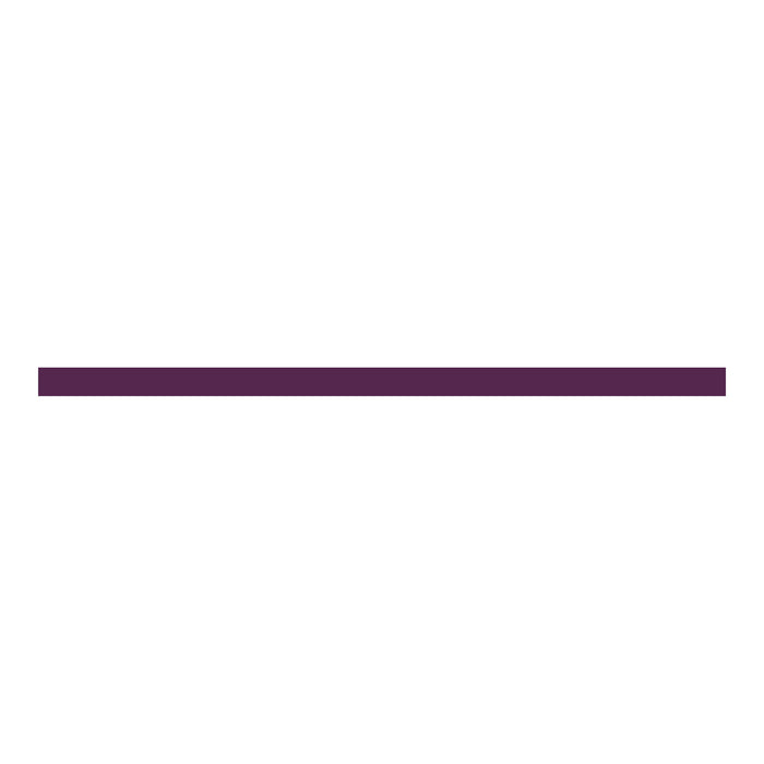 Daltile - Color Wheel Linear - .5 in. x 12 in. Glazed Ceramic Jolly Trim - Plum Crazy