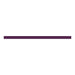 Daltile - Color Wheel Linear - .5 in. x 12 in. Glazed Ceramic Jolly Trim - Plum Crazy