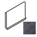 Daltile - Continental Slate - 6 in. x 12 in. - Porcelain Tile Cove Base Trim - Matte - Asian Black