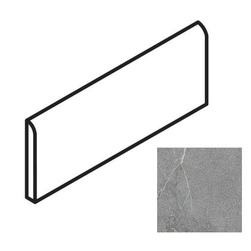 Daltile - Enlite - 3 in. x 15 in. - Colorbody Porcelain Bullnose Trim - Matte - Transcend