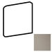 Daltile - Quarry Tile - 6 in. x 6 in. - Ceramic Floor Tile Trim - Bullnose Corner - Matte - Arid Gray