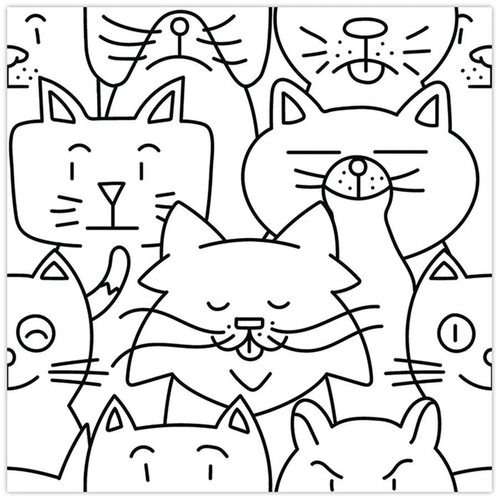 Somertile - Oh My Cat - Porcelain Floor/Wall Tile