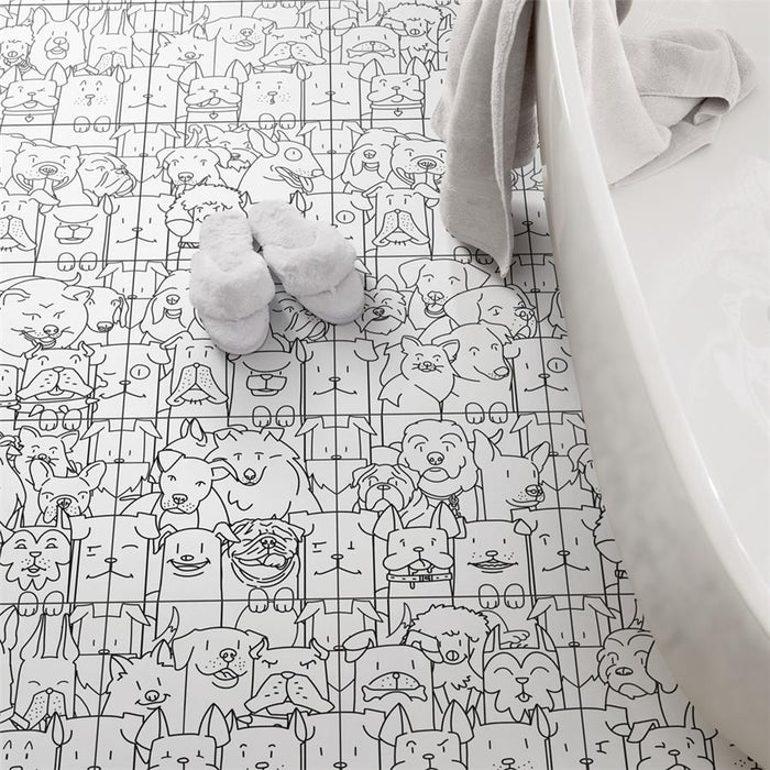 Somertile - Oh My Dog - Porcelain Floor/Wall Tile Floor Install