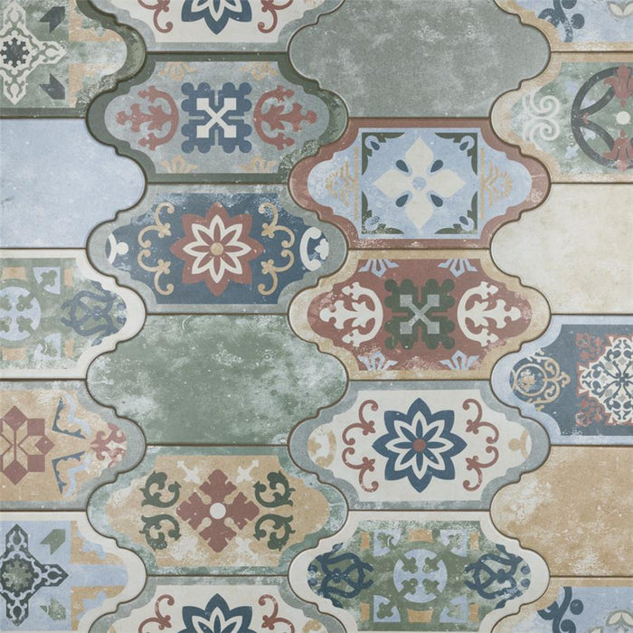 Somertile - Corinto Provenzal Colors Mix Porcelain Tile Color Variations