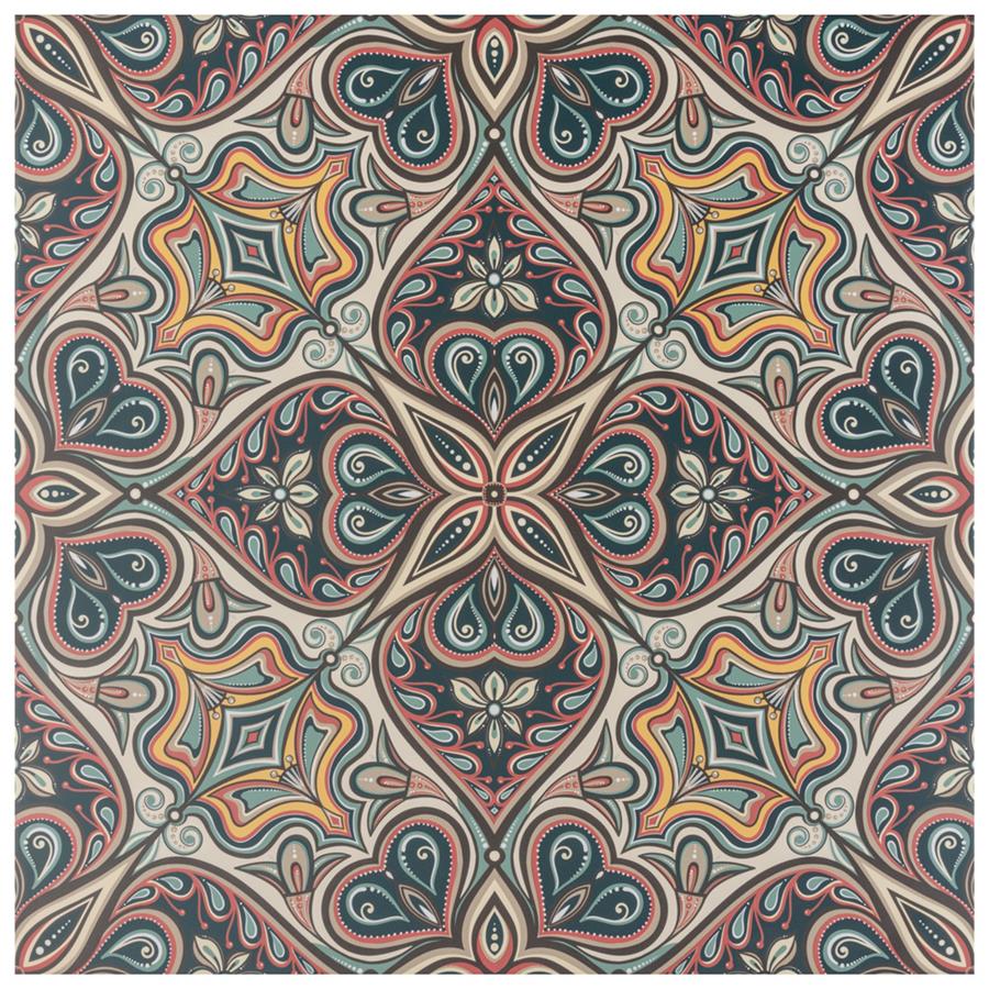 Somertile - Imagine Porcelain Tile - Tapestry Mandala