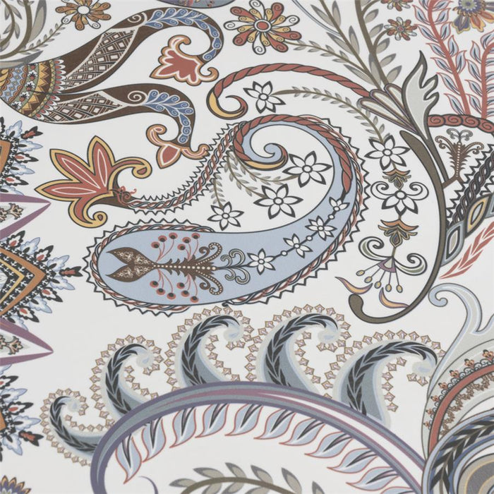 Somertile - Imagine Porcelain Tile - Tapestry Paisley Close View