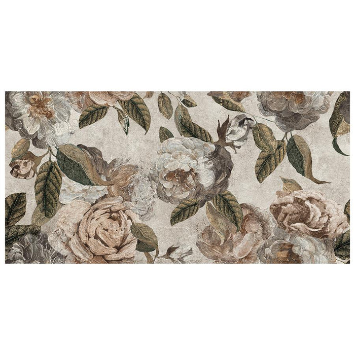 Somertile - Parete Porcelain Tile - Fiori Beige