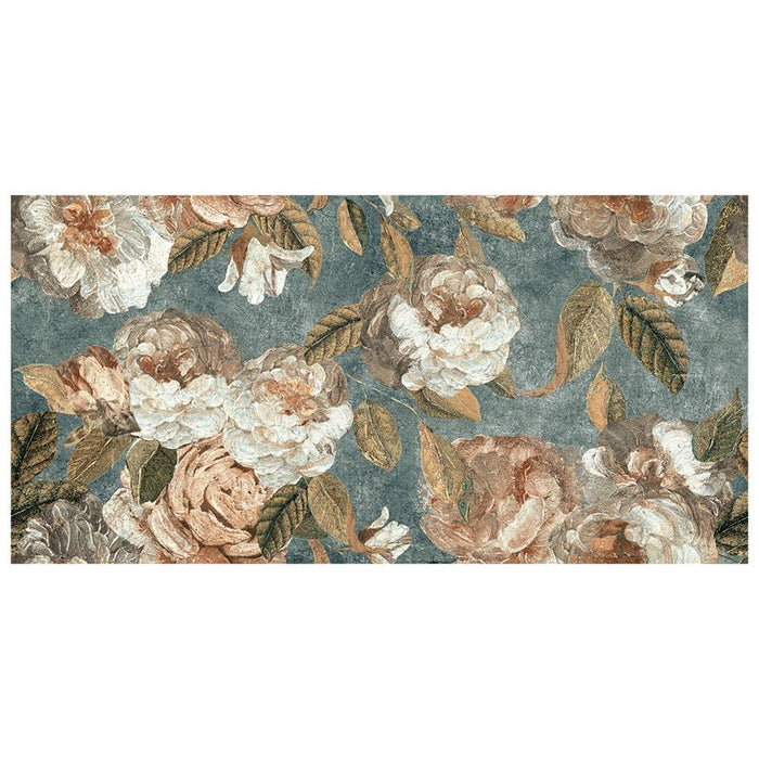 Somertile - Parete Porcelain Tile - Fiori Green