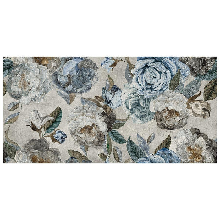 Somertile - Parete Porcelain Tile - Fiori Grey