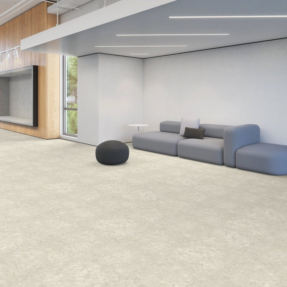 Patcraft - Set In Concrete - Dissipate - 24 in. x 24 in. Luxury Vinyl - Spring