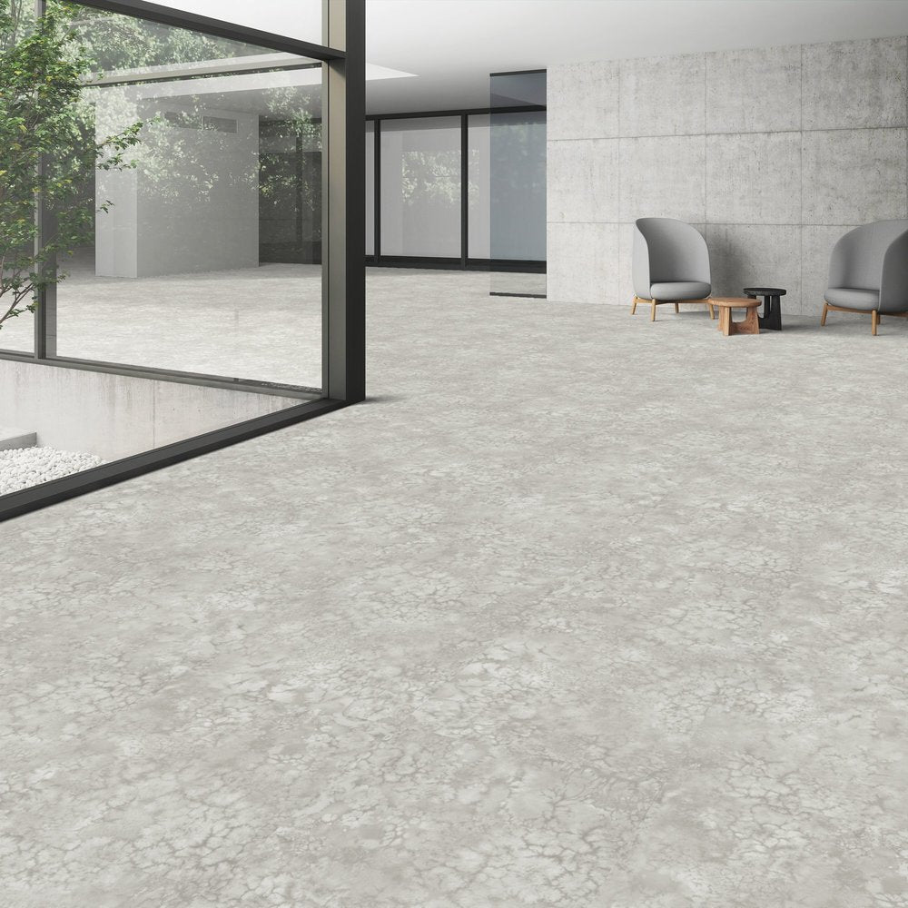 Patcraft - Set In Concrete - Dissipate - 24 in. x 24 in. Luxury Vinyl - Marsh