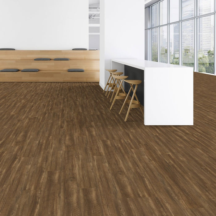 Patcraft - Emery - 7 in. x 48 in. Luxury Vinyl - Buoy floor installation