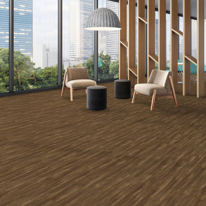 Patcraft - Emery - 7 in. x 48 in. Luxury Vinyl - Buoy floor installation