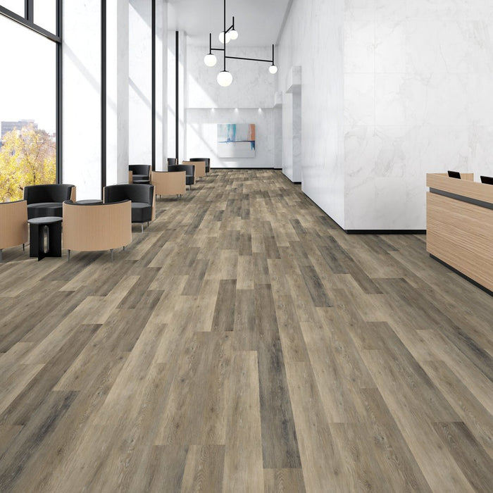 Patcraft - Emery - 7 in. x 48 in. Luxury Vinyl - Marina floor installation