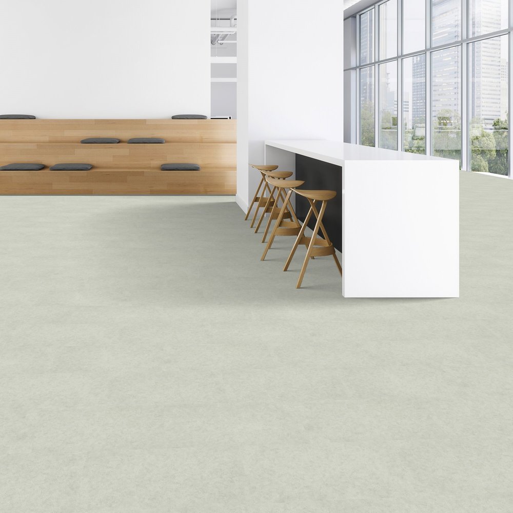 Patcraft - CMYK - 12 in. x 24 in. Luxury Vinyl - Eggshell floor installation