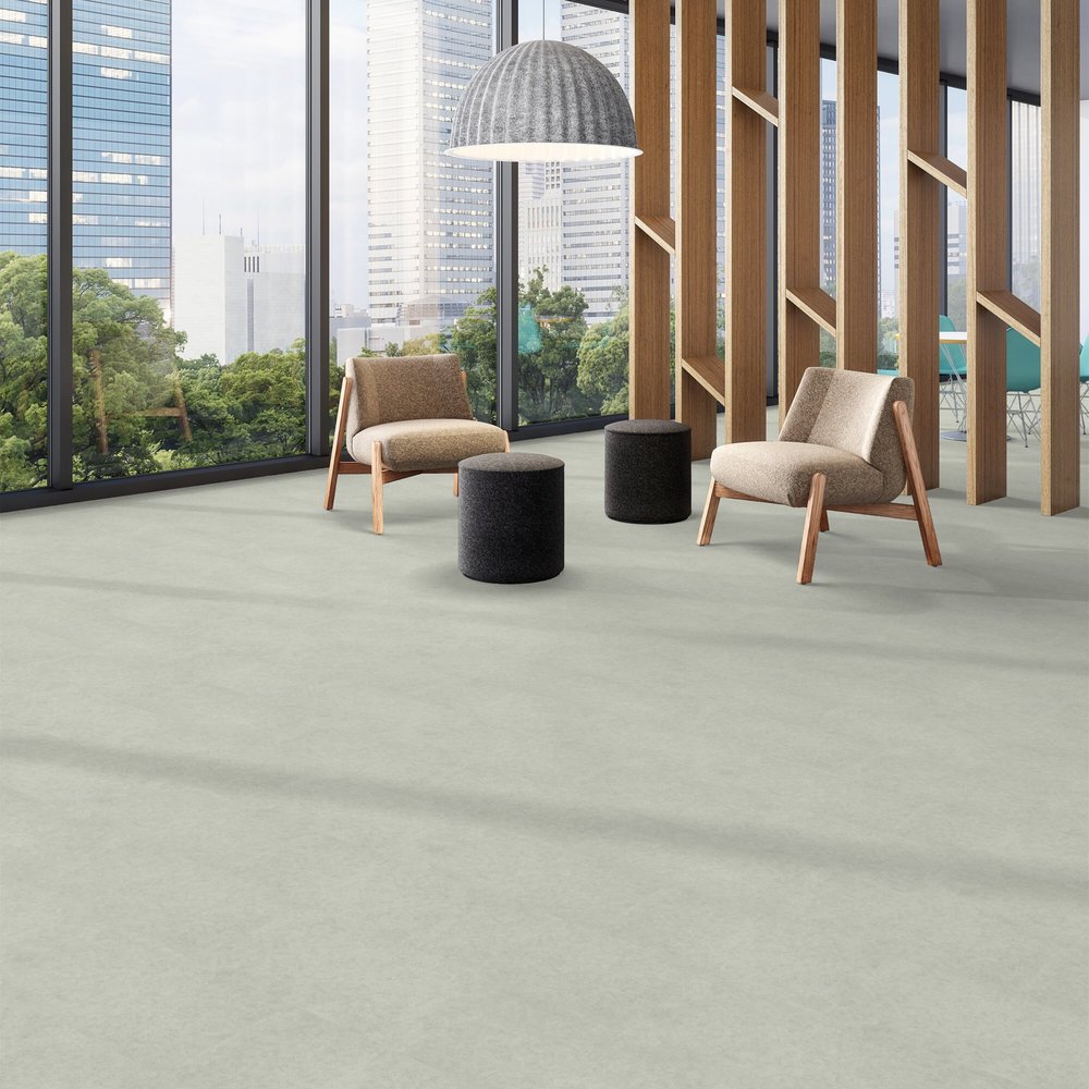 Patcraft - CMYK - 12 in. x 24 in. Luxury Vinyl - Eggshell floor installation