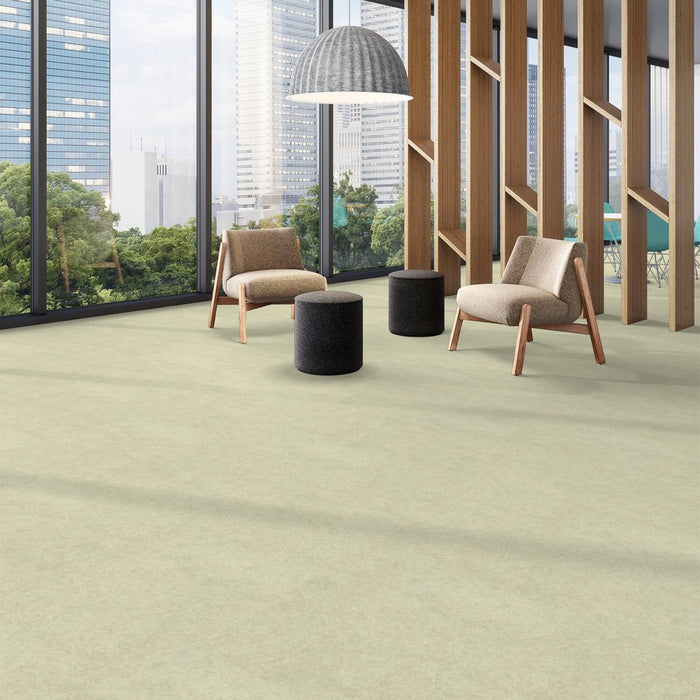 Patcraft - CMYK - 12 in. x 24 in. Luxury Vinyl - Sesame floor installation