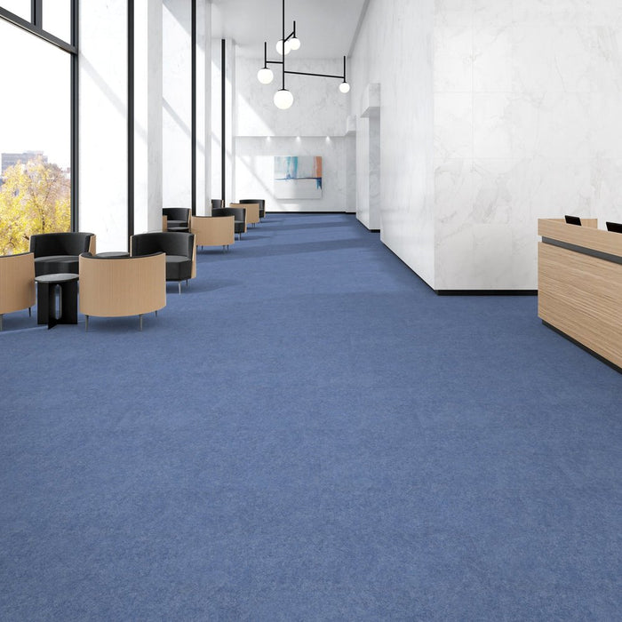 Patcraft - CMYK - 12 in. x 24 in. Luxury Vinyl - Sapphire floor installation