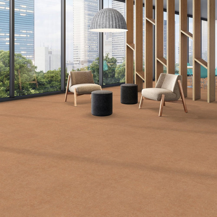 Patcraft - CMYK - 12 in. x 24 in. Luxury Vinyl - Poppy floor installation