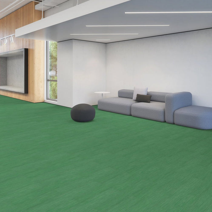 Patcraft - Crossover LL - 7 in. x 48 in. Luxury Vinyl - Verde floor installation