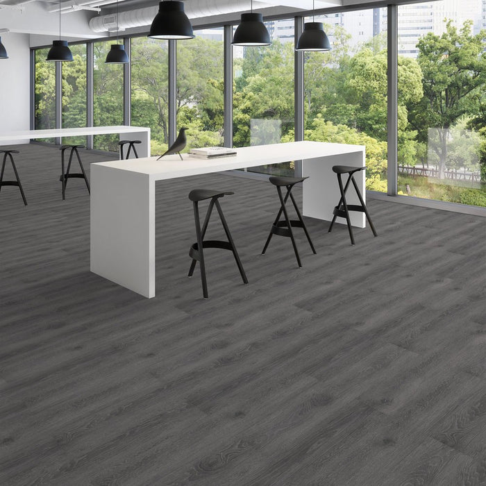 Patcraft - Crossover LL - 7 in. x 48 in. Luxury Vinyl - Shadow floor installation