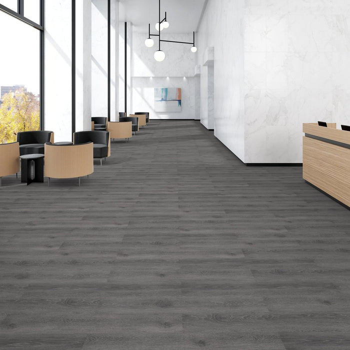 Patcraft - Crossover LL - 7 in. x 48 in. Luxury Vinyl - Shadow floor installation