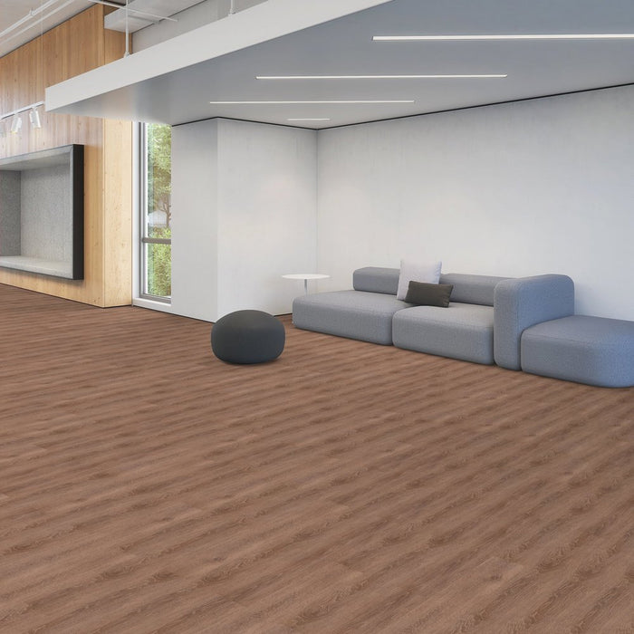 Patcraft - Crossover LL - 7 in. x 48 in. Luxury Vinyl - Nature floor installation