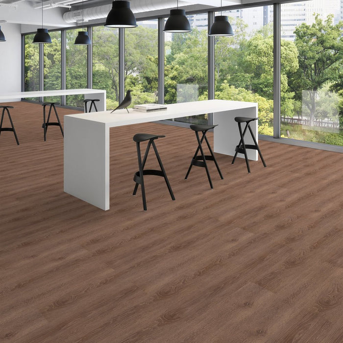 Patcraft - Crossover LL - 7 in. x 48 in. Luxury Vinyl - Nature floor installation