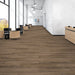 Patcraft - Crossover LL - 7 in. x 48 in. Luxury Vinyl - Smokey Taupe floor installation