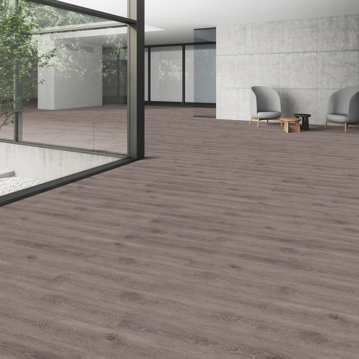 Patcraft - Crossover LL - 7 in. x 48 in. Luxury Vinyl - Woodland floor installation