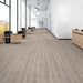 Patcraft - Crossover Click - 7 in. x 48 in. Luxury Vinyl - Desert floor installation