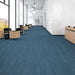 Patcraft - Crossover Click - 7 in. x 48 in. Luxury Vinyl - Oasis floor installation