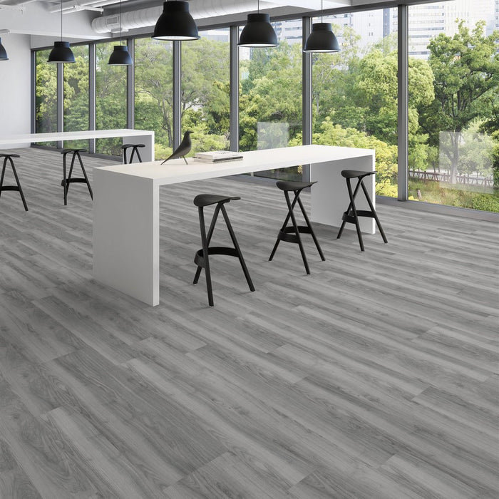 Patcraft - Crossover Click - 7 in. x 48 in. Luxury Vinyl - Dusk