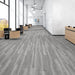 Patcraft - Crossover Click - 7 in. x 48 in. Luxury Vinyl - Dusk floor installation