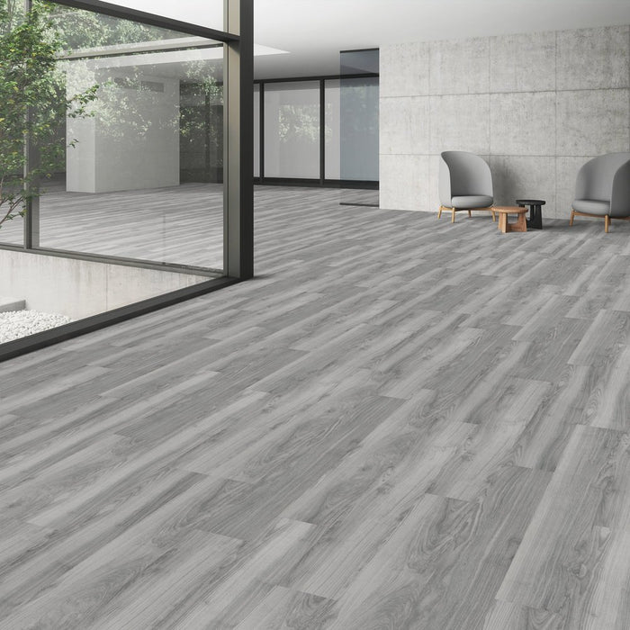 Patcraft - Crossover Click - 7 in. x 48 in. Luxury Vinyl - Dusk