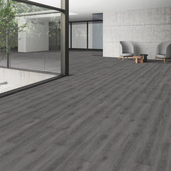 Patcraft - Crossover Click - 7 in. x 48 in. Luxury Vinyl - Shadow floor installation