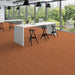 Patcraft - Crossover Click - 7 in. x 48 in. Luxury Vinyl - Citrus floor installation