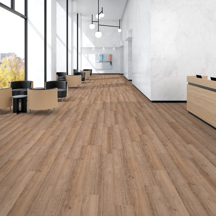 Patcraft - Crossover Click - 7 in. x 48 in. Luxury Vinyl - Kayak floor installation